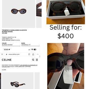 Celine Triomphe Sunglasses